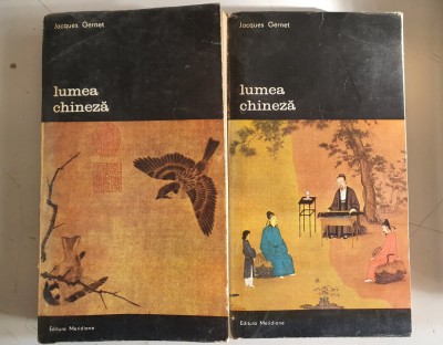 Jacques Gernet - Lumea chineză ( 2 vol. ) foto