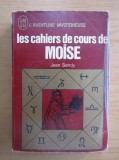 Jean Sendy - Les cahiers de cours de Moise