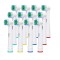 Set 12 capete de periuta compatibil cu Oral B/Braun