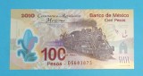 Bancnotă Comemorativă Mexic (pick 128) 100 Pesos 2007 UNC serie: D5683873