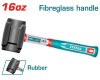 TOTAL - CIOCAN DE CAUCIUC - 450G PowerTool TopQuality