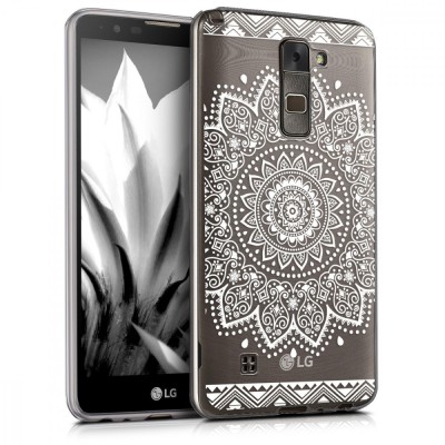 Husa pentru LG Stylus 2, Silicon, Alb, 39038.03 foto