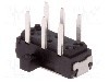 Intrerupator glisant, 2 pozitii, DPDT, ON-ON, C&amp;K - JS202011AQN