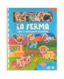 Cumpara ieftin La ferma. Carte cu autocolante senzoriale