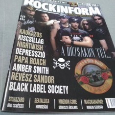 REVISTA ROCK ROCKINFORM NR.162 foto