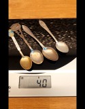 Lingurite din argint, 100 lei bucata!