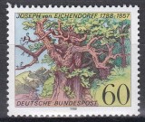Germania 1988 - 200 de ani de la nașterea lui Joseph von Eichendorff, poet, MNH, Nestampilat