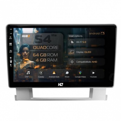 Navigatie Opel Astra J 4GB RAM Android 13 Quadcore DSP GPS Wi-FI Carplay Android Auto USB Bluetooth Waze Touchscreen 9 inch foto