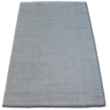 Covor Shaggy Micro argintiu, 80x150 cm