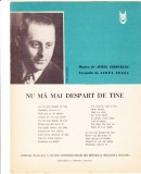 AMS - PARTITURA - NU MA MAI DESPART DE TINE, MUZICA: AUREL GIROVEANU, VERSURILE: AUREL FELEA