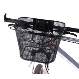 Cos metalic pentru bicicleta cu maner, demontabil, conceput pentru a fi montat