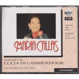 CD 2xCD Maria Callas, Donizetti , Giuseppe di Stefano, Herbert von Karajan &ndash; Lucia Di Lammermoor (EX)