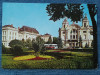 245 Cluj-Napoca -Teatrul National, Palatul justitiei / carte postala, Circulata, Fotografie