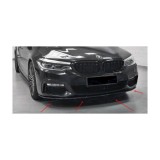 Spoiler prelungire bara fata BMW Seria 5 G30 cu pachet M 2017-2020 ABS negru Piano Cod: LSP3034