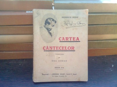 Cartea cantecelor - Heinrich Heine foto