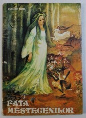 FATA MESTECENILOR de DUMITRU TOMA , ilustratii de ESTERA TAKACS , 1981 foto