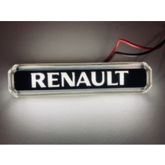 Lampa gabarit cu LOGO NEON Alb FR0260 Renault