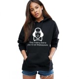 Cumpara ieftin Hanorac dama negru - Shakespeare Drama - L