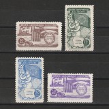 A 5-a aniversare a Consiliului Europei Sc.1130-1133 (Scott) Turcia 1954 MLH