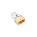 Conector rapid de legatura pentru doua fire elSales ELS-CRW2 , galben