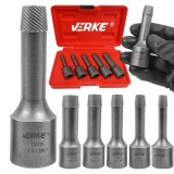 Trusa Extractoare Suruburi 1/2", 8-16mm, 5 Piese, Otel Cr-Mo