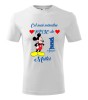 Tricou Personalizat- Cel mai mandru tatic de 1 anisor - Matei