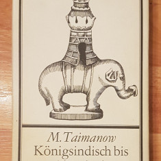 Konigsindisch bis Altindisch de M. Taimanow. Carte sah in germana