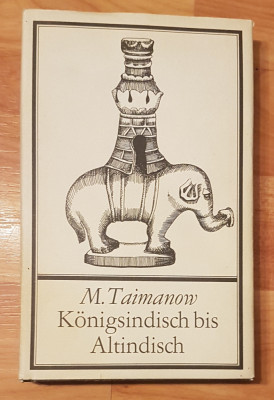 Konigsindisch bis Altindisch de M. Taimanow. Carte sah in germana foto