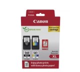 Canon pachet cartuse cearneala CANON PG-560XL/CL-561XL PHOTO VALUE PACK, capacitate