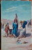 Carte postala, egipteni la lucru, peirioada interbelica