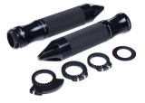 Set mansoane moto 653, culoare negru, cu capat Cod Produs: MX_NEW AW566027