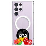 Husa personalizata samsung galaxy s23 ultra, magsafe atasare magnetica, i love