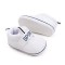 Pantofiori sport albi pentru bebelusi (Marime Disponibila: 9-12 luni (Marimea
