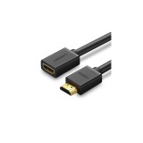 Ugreen Cablu de extensie HDMI (femelă) la HDMI (mascul) 19 pini 1.4v 4K 60Hz 30AWG 2m - Negru (10142)
