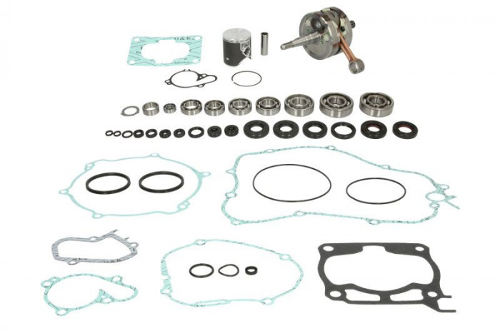 Engine repair kit. tłok STD (a set of gaskets with seals. crankshaft. gearbox bearing. piston. shaft bearing. water pump and shaft repair kit) YAMAHA