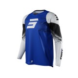 Tricou Devo Raw Burst Albastru Alb