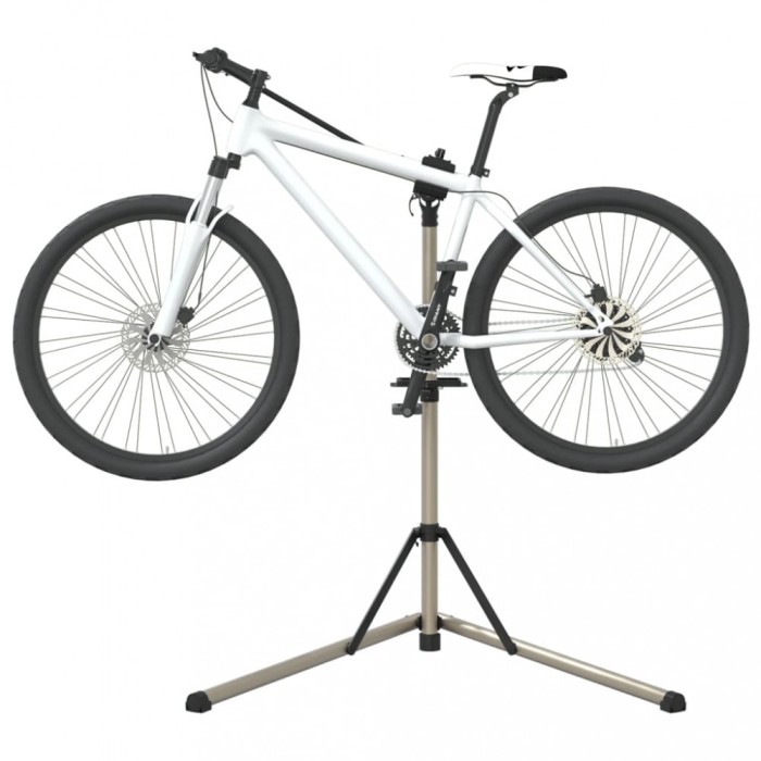 vidaXL Suport reparare biciclete pliabil reglabil 102-160 cm aluminiu 4005549