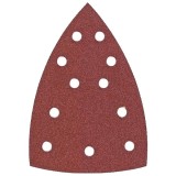 Raider 180739 - Set foi abrazive delta 150x150x100 mm granulatie 180 11 gauri 10 bucati