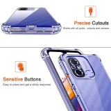 Techsuit - Shockproof Clear Silicone - Xiaomi Redmi Note 11 Pro 4G / Note 11 Pro 5G / Note 12 Pro 4G - Clear