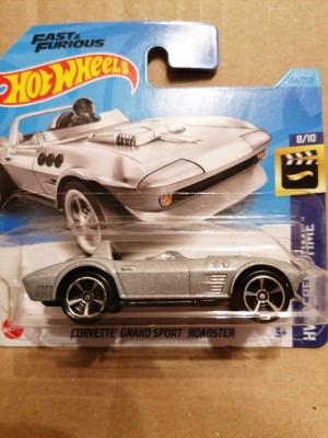 2023 Hot Wheels 154/250 HW SCREEN TIME 8/10 - CORVETTE GRAND SPORT ROADSTER foto