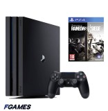 Consola Sony Playstation 4 Pro Ps4 1tb + Controller + Tom Clancy&amp;#x2019;s Rainbow Six Siege PlayStation 4, Second-Hand