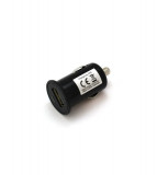 Adaptor de incarcare auto USB 1A-Culoare Negru