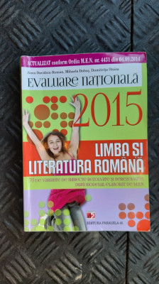 EVALAUARE NATIONALA LIMBA SI LITERATURA ROMANA 70 DE VARIANTE, DOBOS foto