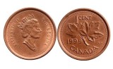 Canada 1999 - 1 cent, circulata