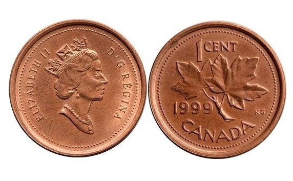 Canada 1999 - 1 cent, circulata