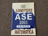 ADMITERE ASE 2003 GHEORGHE CENUSA TESTE