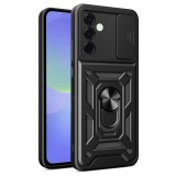 Husa Samsung Galaxy A37 5G protectie camera Asteroid GSM CamShield Series, negru