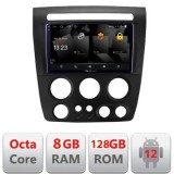 Navigatie Hummer H3 Android Octa Core Qualcomm 2K Qled 8+128 DTS DSP 360 4G Optical CarStore Technology
