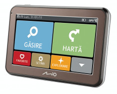 Sistem Navigatie GPS Auto Mio Spirit 5100 4.3 Fara Harta foto