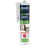 Adeziv pentru suprafete multiple Bostik Purefix Instant Fix interior alb 300 ml